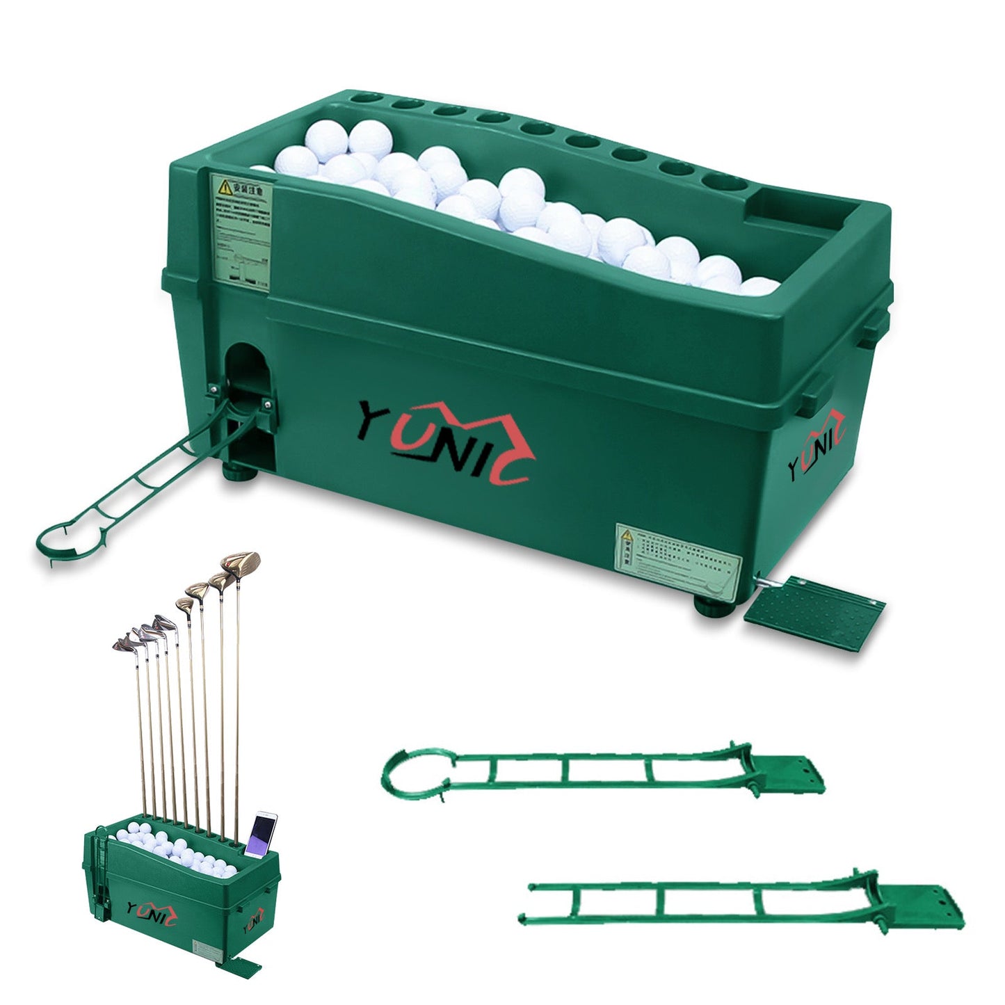 Golf Ball Dispenser Machine Powerless Automatic Tee Up