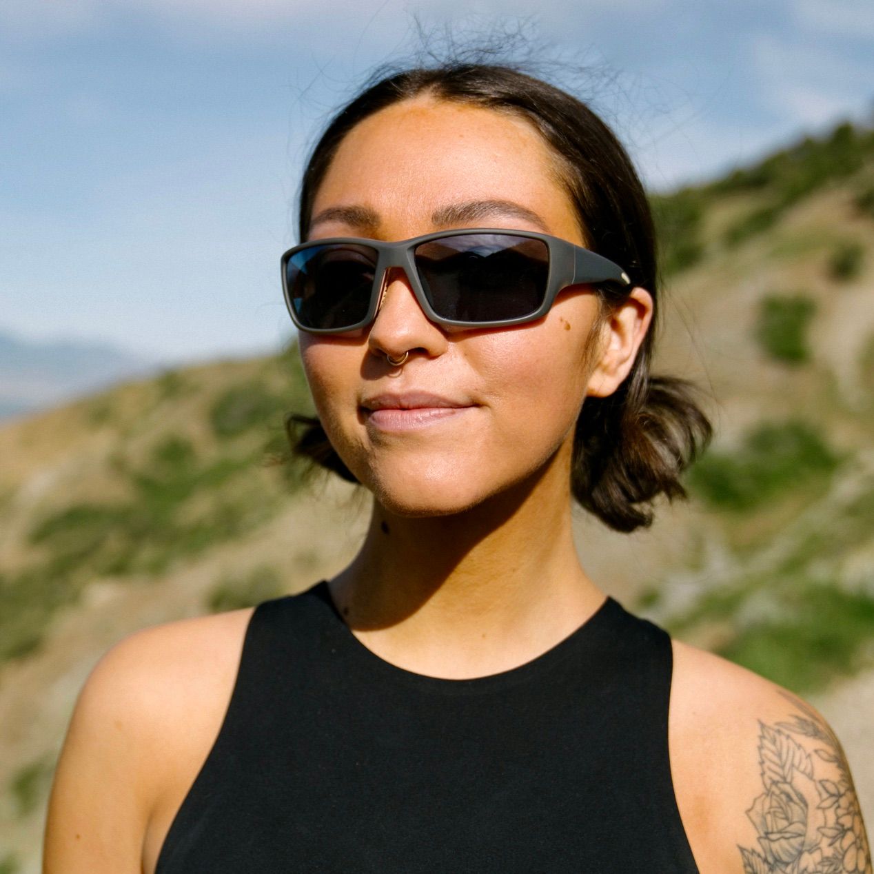 Yosemite | Sport Black | Polarized Grey Nx14 Lens