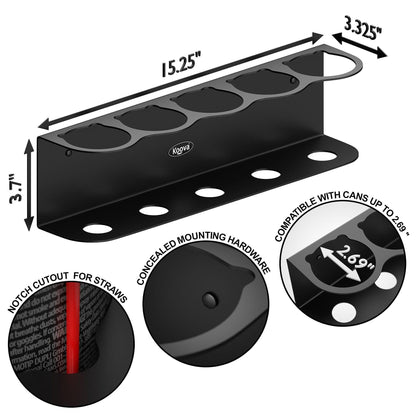 Aerosol Spray Can Holder - 5 Can