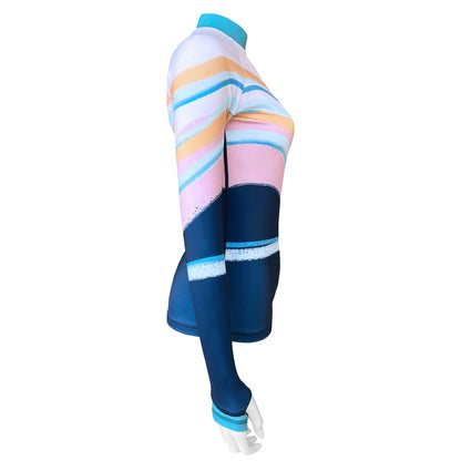 Long Sleeve Rash Guard for Women UPF 50+ | Art - Sandy