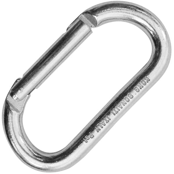 Kong Italy Oval steel straight gate | SendIt Sailing