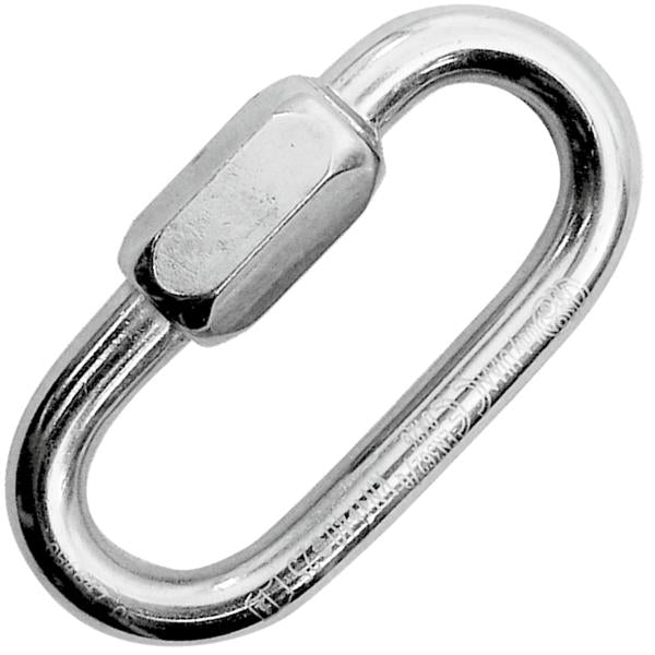 QUICK LINK OVAL - CARBON