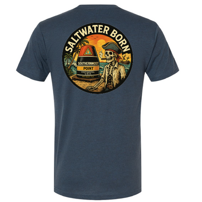 Key West Florida Pirate Soft Tee