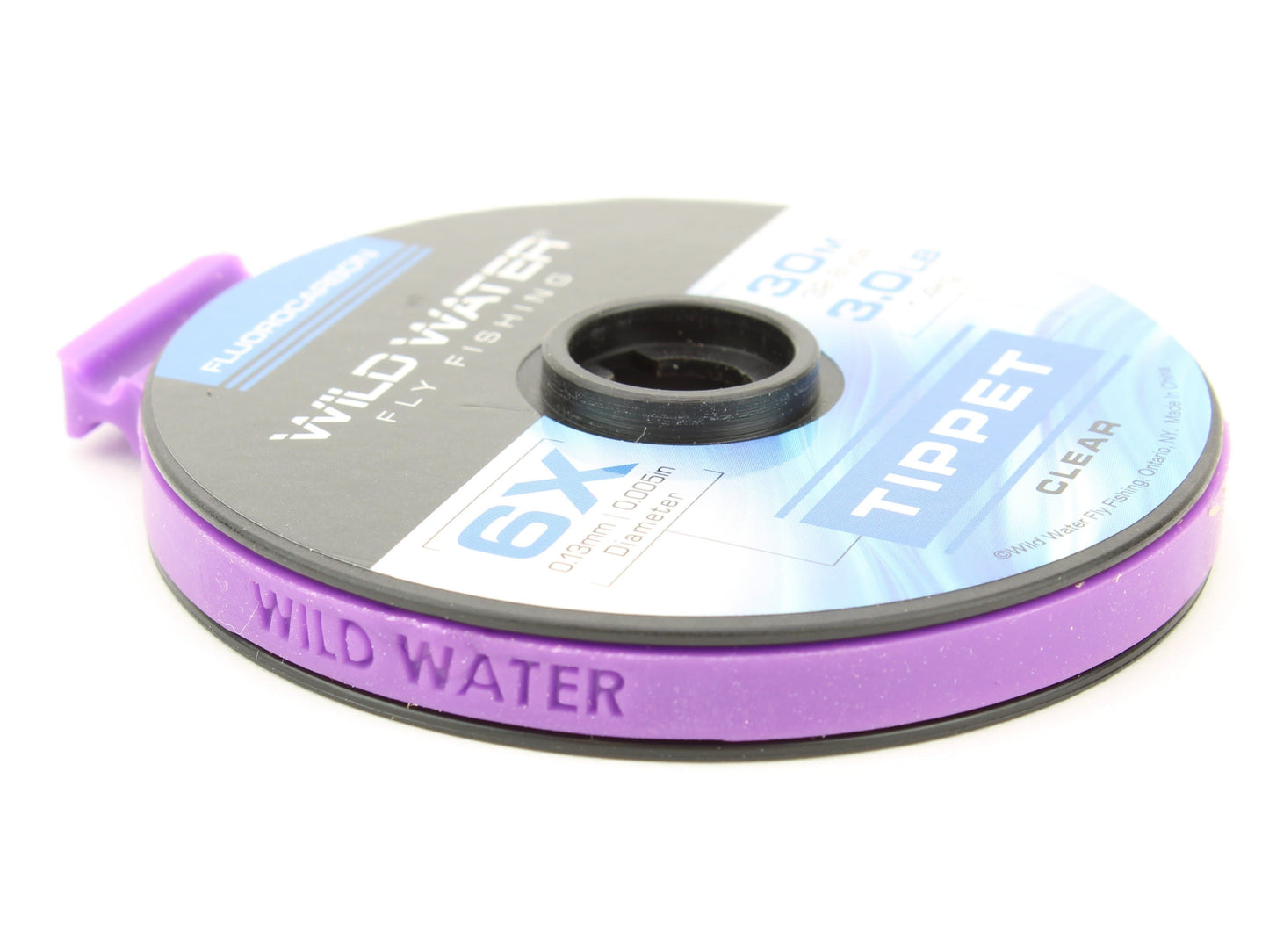 Wild Water Fly Fishing Fluorocarbon Tippet Spool 6X, 30m | SendIt Sailing