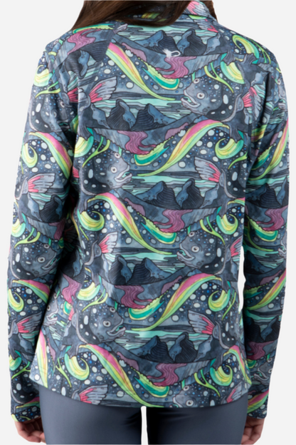 HaliBorealis Thermal 1/4 Zip Top