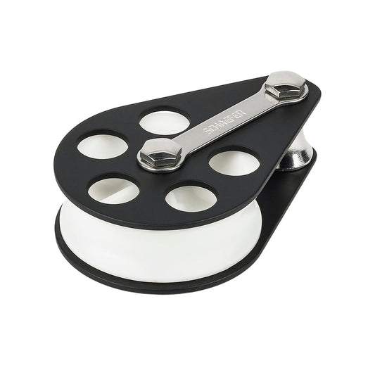 Schaefer Utility, 2 3/8in (60mm) OD, Remov Delrin Shv | SendIt Sailing