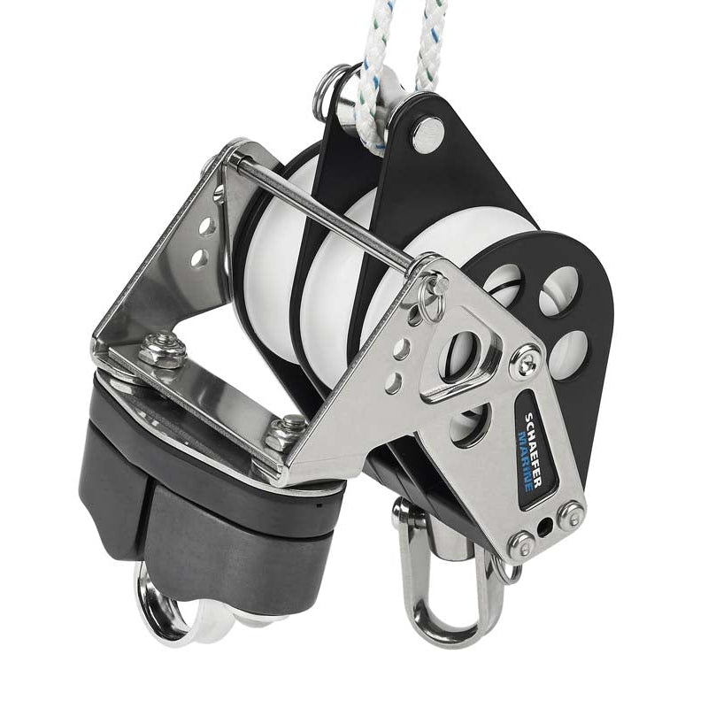 Schaefer Triple Becket Block w/Adjustable Cam | SendIt Sailing