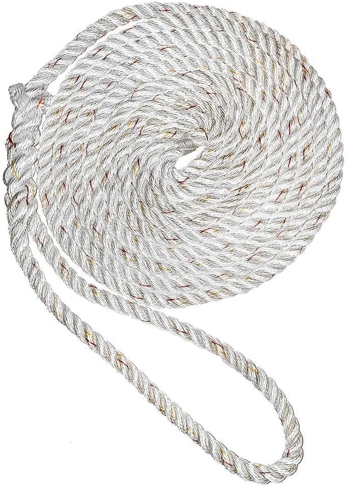 New England Ropes Premium 3-Strand Dock Line | SendIt Sailing