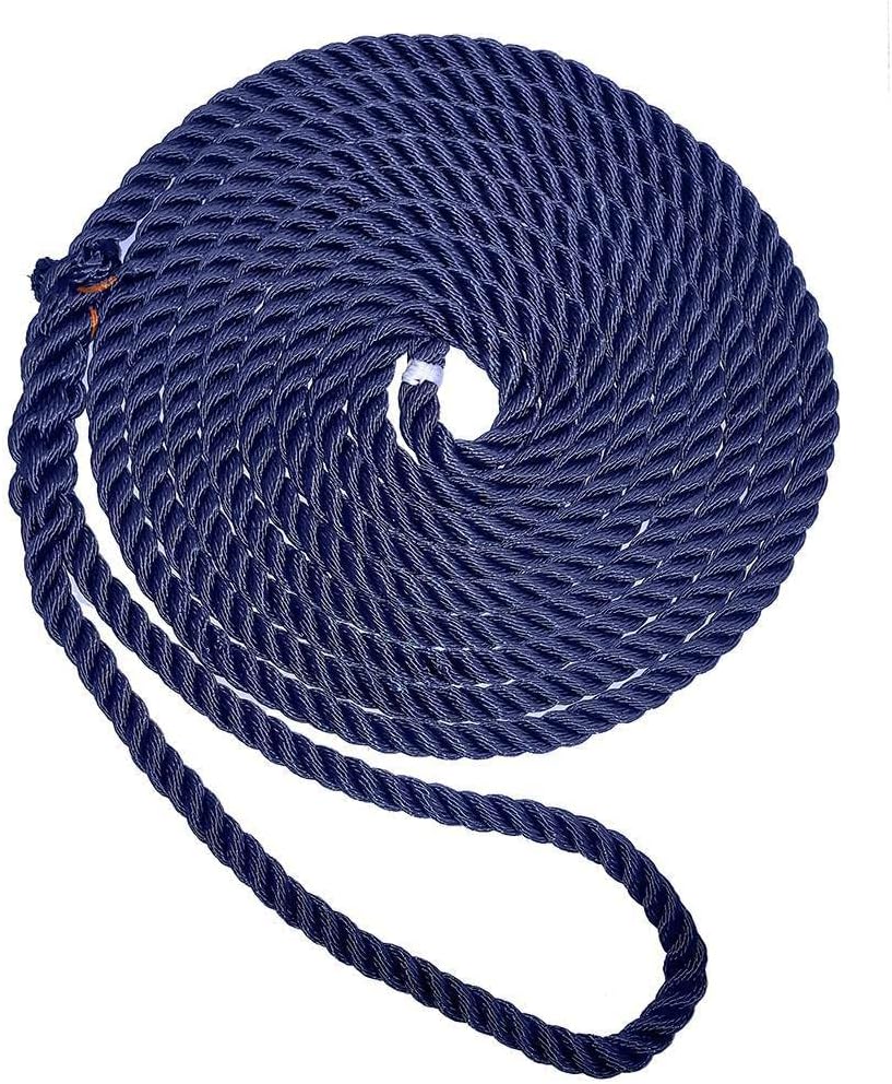 New England Ropes Premium 3-Strand Dock Line | SendIt Sailing