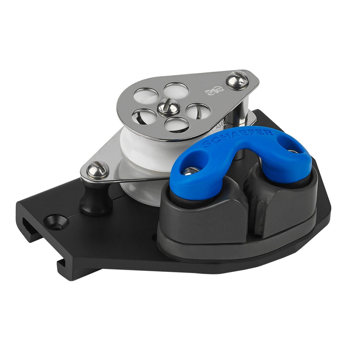 Schaefer Traveler Control, 1 1/8in (29mm) Dbl,Bkt,Cam, Port | SendIt Sailing