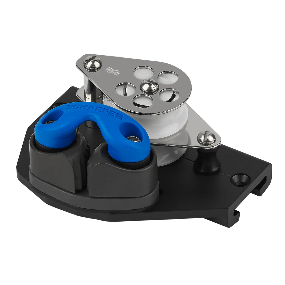 Schaefer Traveler Control, 1 1/8in (29mm) Dbl,Bkt,Cam, Stbd | SendIt Sailing