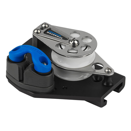 Schaefer Traveler Control, 1 1/2in (38mm) Dbl,Bkt,Cam,Port | SendIt Sailing