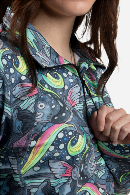 HaliBorealis Thermal 1/4 Zip Top