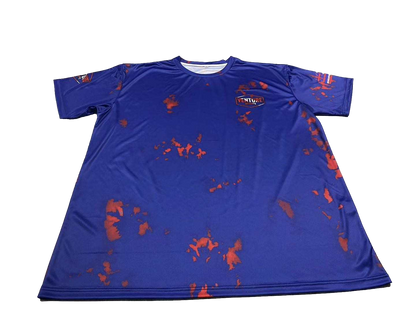 VW Tie-Dye Blue/Red Dri Fit T-Shirt (Adult/Keiki)