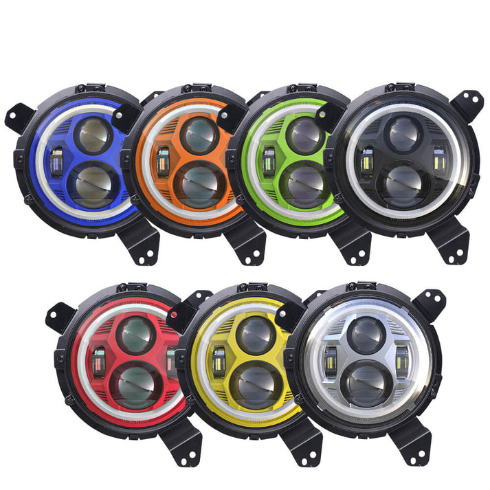 Empire Offroad LED 9in Spectrum Series Headlights | SendIt SailingEmpire Offroad LED 9in Spectrum Series Headlights