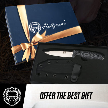 The Naked Silverback Survival Knife Giftset for Men