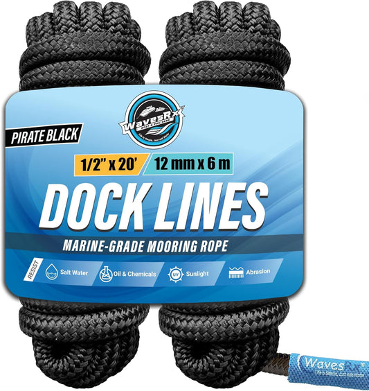 1/2” X 20’ DOCK LINES