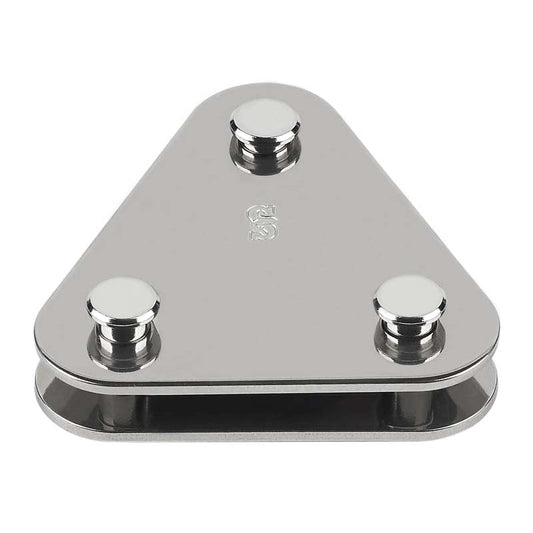 Schaefer Triangle Plate, 5/16in (8mm) Pin | SendIt Sailing