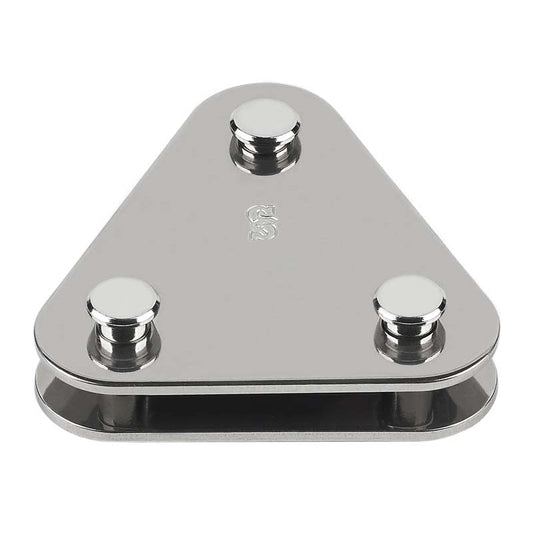 Schaefer 5/8 X 5/8 Triangle Split Plate | SendIt Sailing