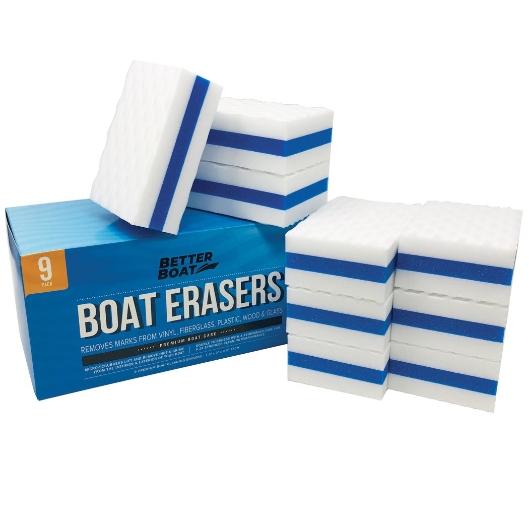 Better Boat 3 Packs Boat Scuff Erasers in One Box (9 Erasers)