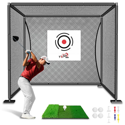 Golf Driving Practice Cage (Black)