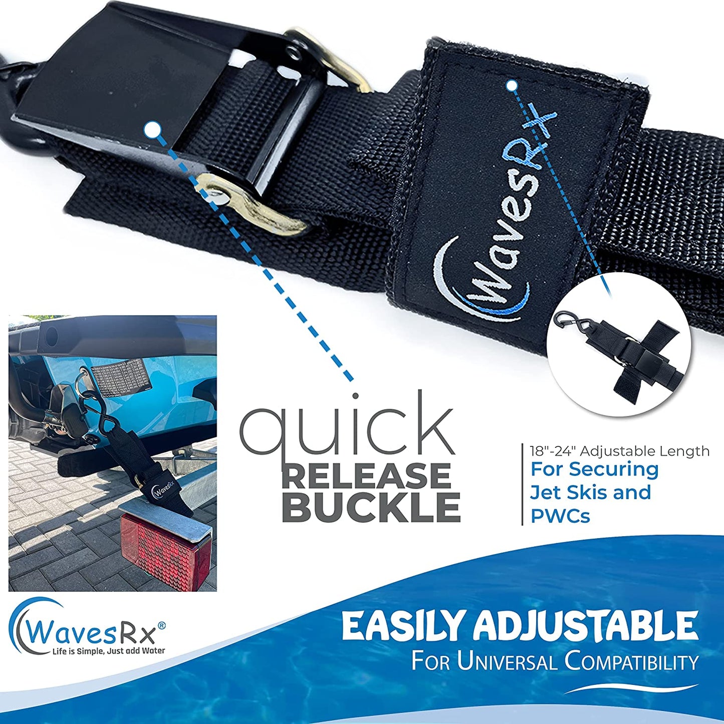 24IN PWC TRANSOM STRAPS