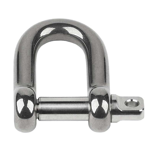Schaefer D Shackle, 3/16in (5mm) Pin | SendIt Sailing