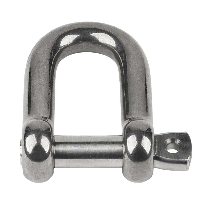 Schaefer D Shackle, 7/16in (11mm) Pin | SendIt Sailing