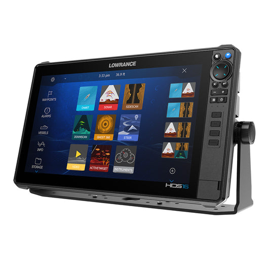 Lowrance HDS PRO 16 - with Preloaded C-MAP DISCOVER OnBoard - No Transducer | SendIt Sailing
