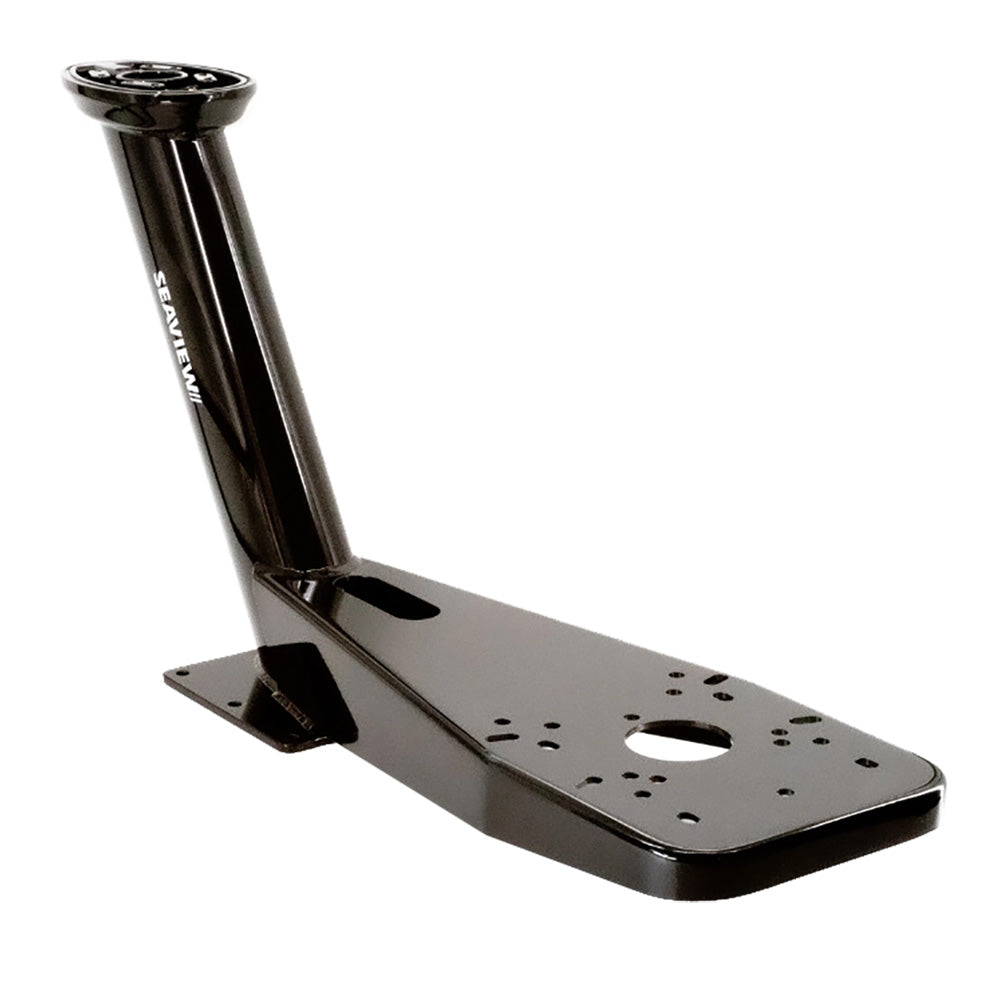 Seaview 23.75in Pre-Drilled Dual Mount for Open Array Radars Up to 4.5ft - Black - Top Plate Required | SendIt Sailing