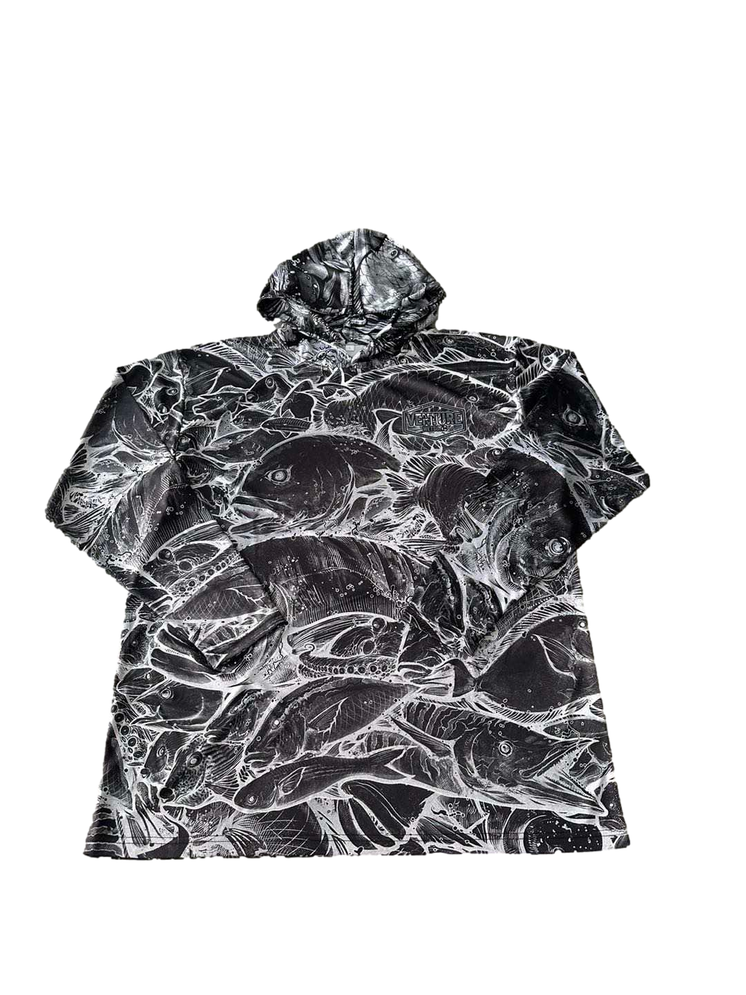 Hawaii Fish Camo Invert Dri Fit Hoodie (Adult/Keiki)