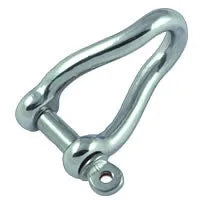 Allen Stainless 4mm Twisted Shackle