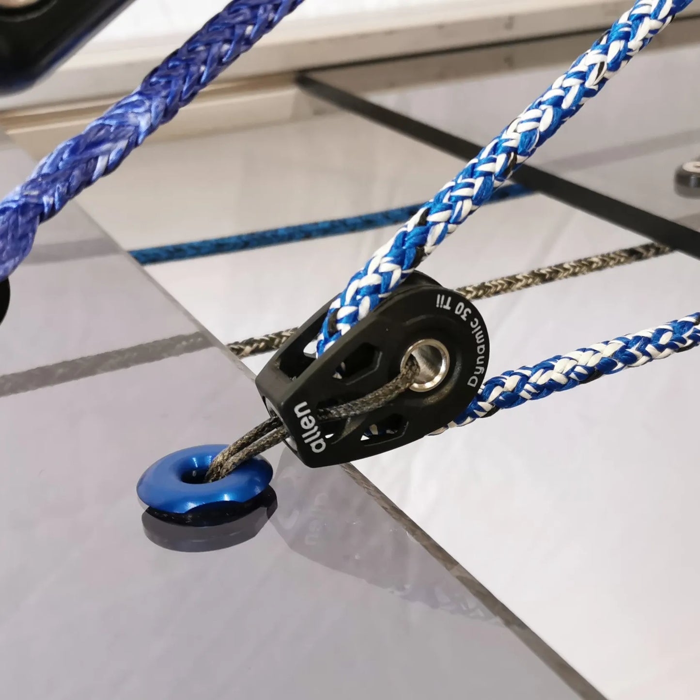 Allen 16mm Fixing Hole 10-12mm Thickness Pad Tii Blue