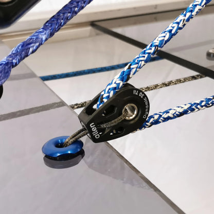 Allen 16mm Fixing Hole 10-12mm Thickness Pad Tii Blue