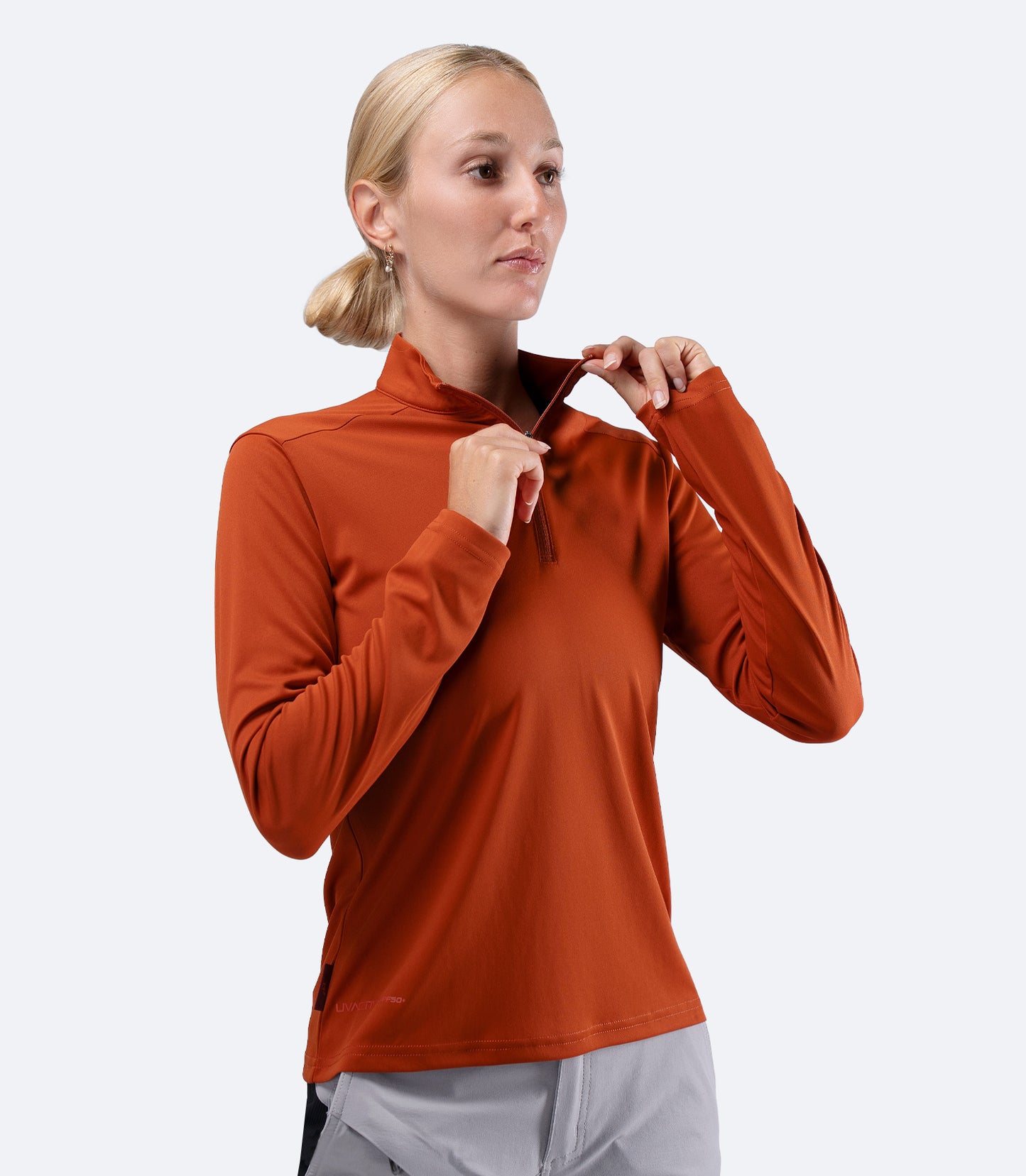 Zhik UVActive 1/4 Zip Long Sleeve Womens Top