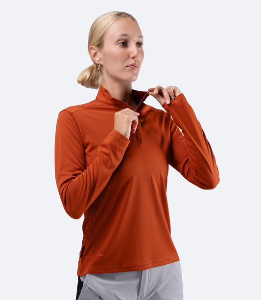 Zhik UVActive 1/4 Zip Long Sleeve Womens Top