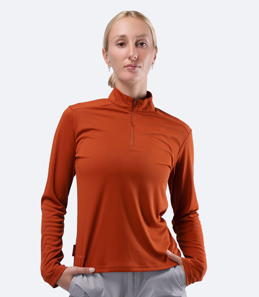 Zhik UVActive 1/4 Zip Long Sleeve Womens Top