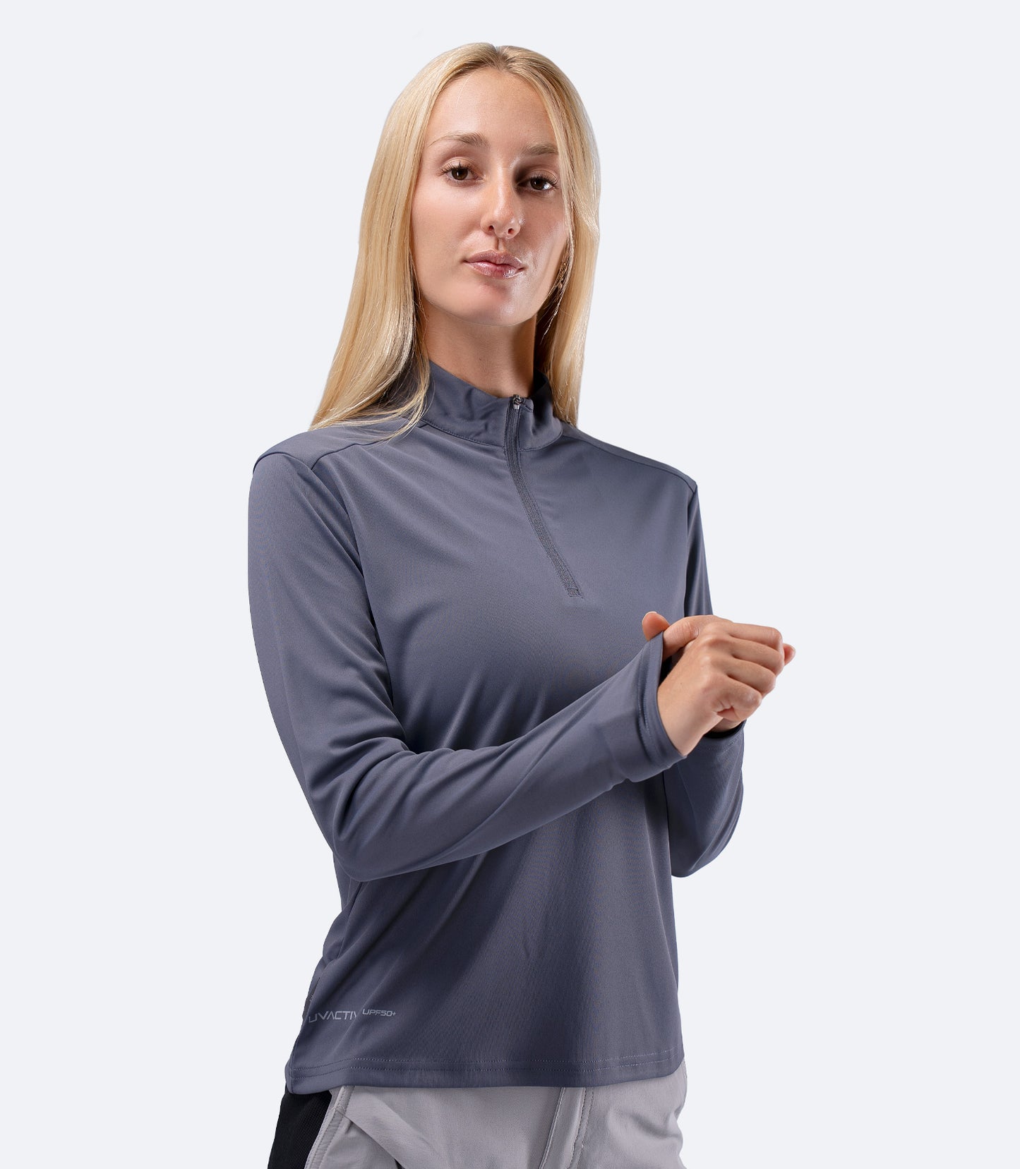 Zhik UVActive 1/4 Zip Long Sleeve Womens Top