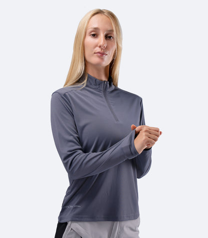 Zhik UVActive 1/4 Zip Long Sleeve Womens Top