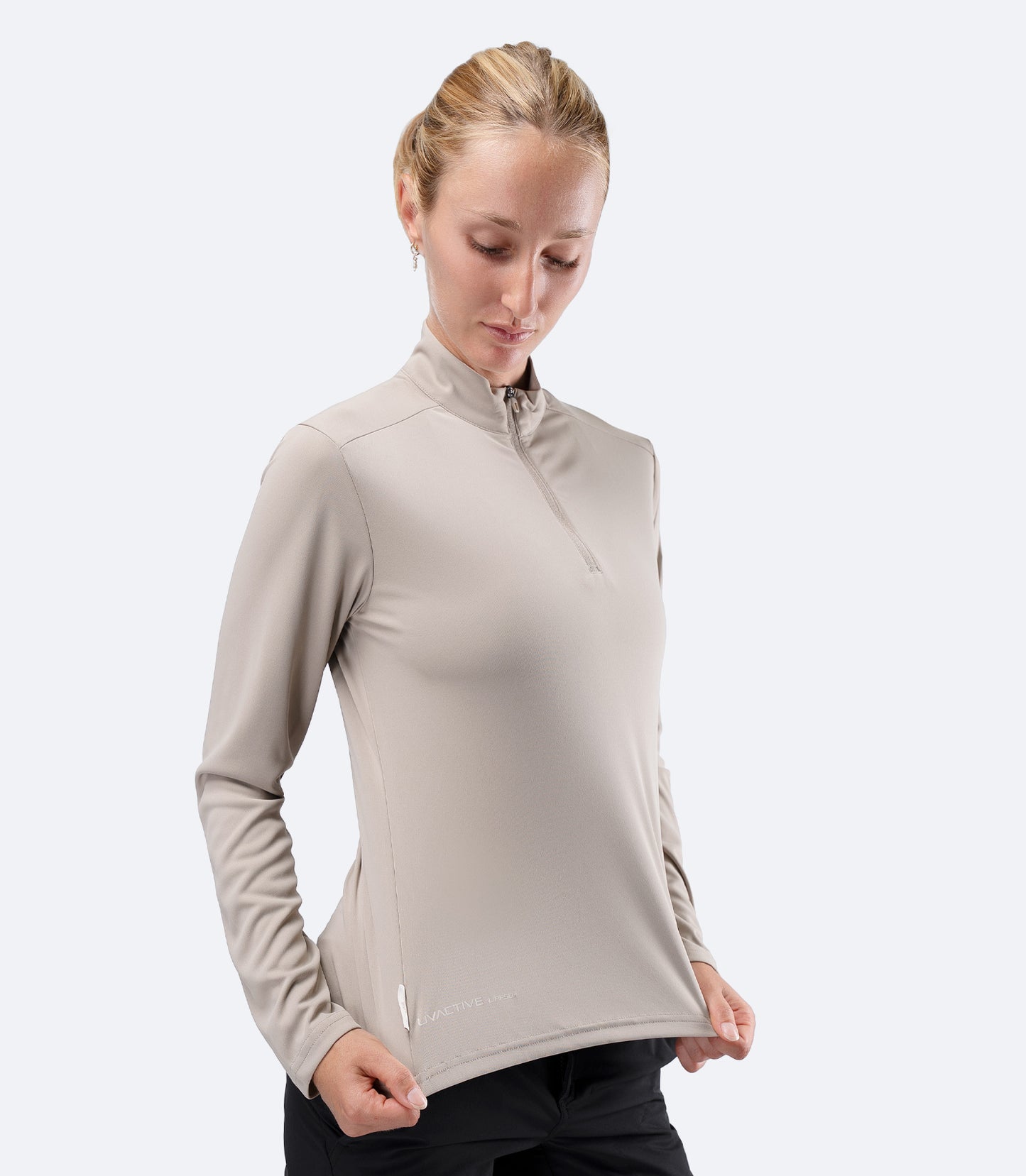 Zhik UVActive 1/4 Zip Long Sleeve Womens Top