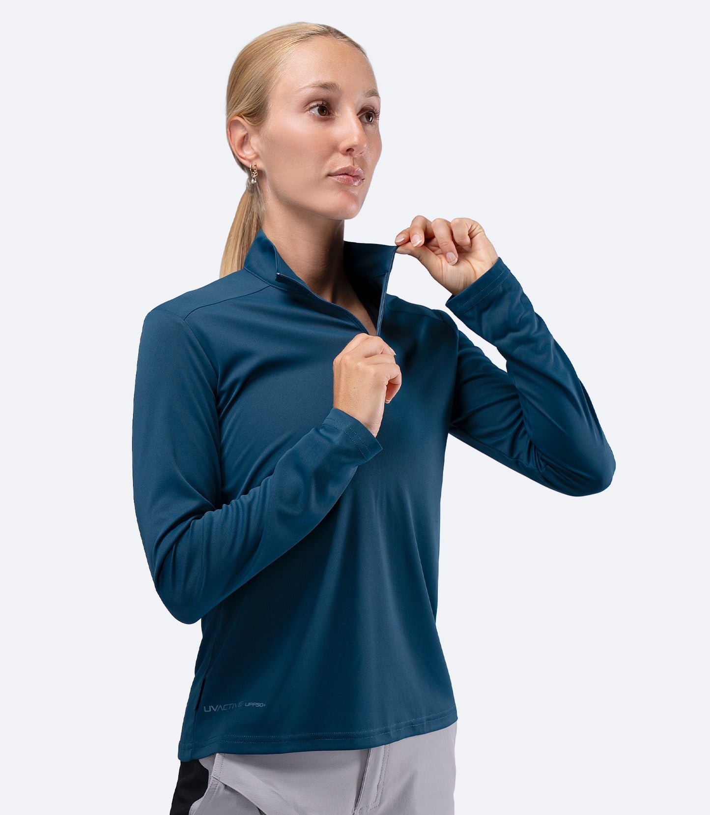 Zhik UVActive 1/4 Zip Long Sleeve Womens Top