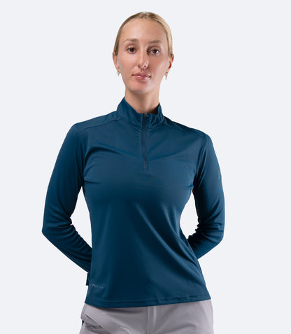 Zhik UVActive 1/4 Zip Long Sleeve Womens Top