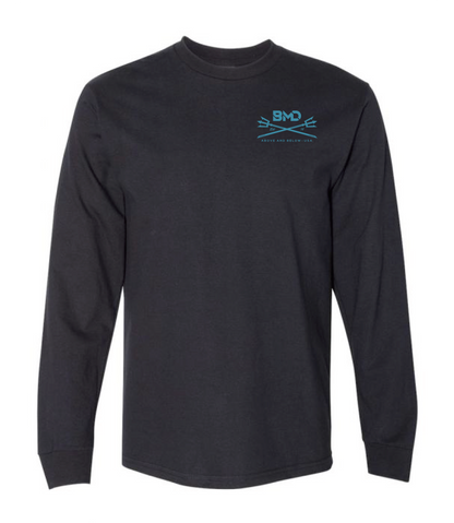 Black Mask Divers Above & Below Long Sleeve T