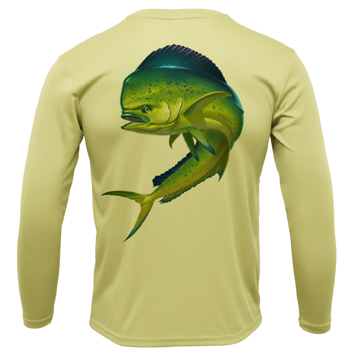 Key West, FL Action Mahi Long Sleeve UPF 50+ Dry-Fit Shirt