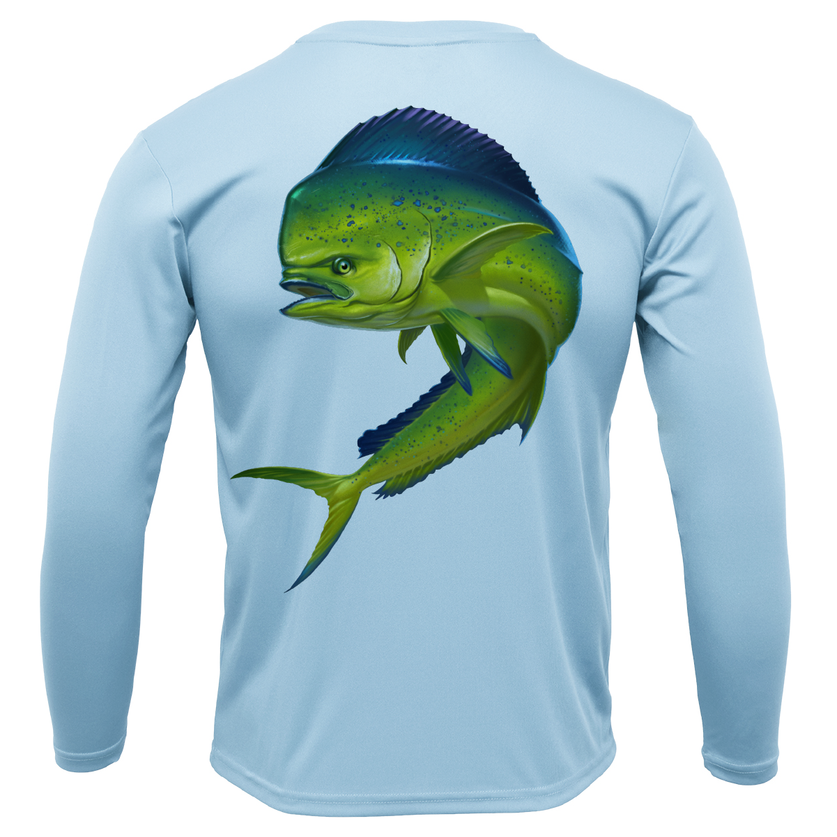 Key West, FL Action Mahi Long Sleeve UPF 50+ Dry-Fit Shirt