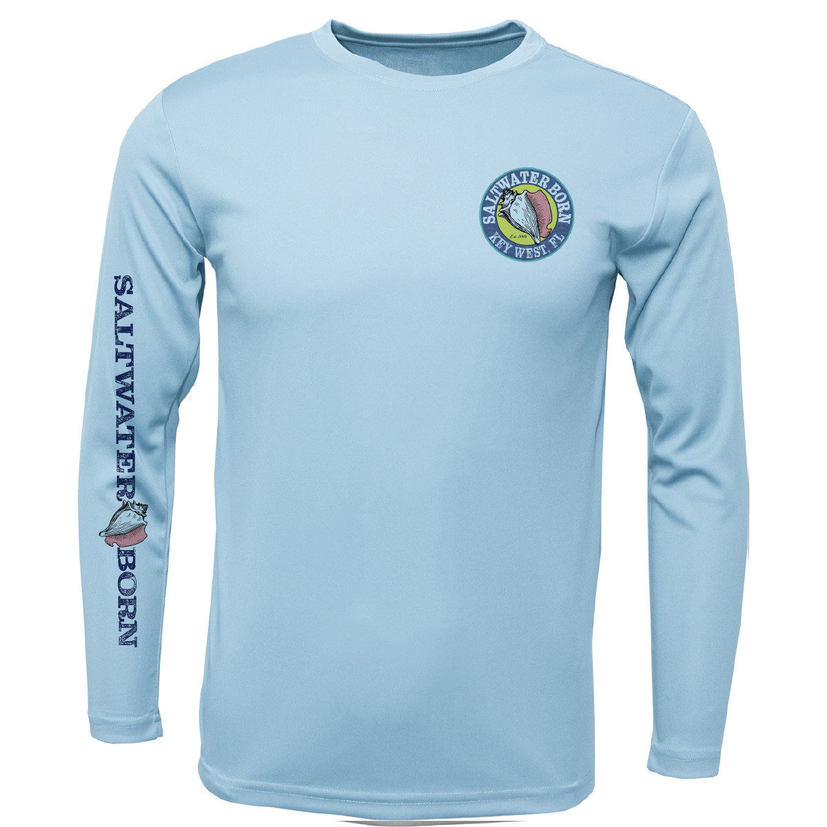 Key West, FL Action Mahi Long Sleeve UPF 50+ Dry-Fit Shirt