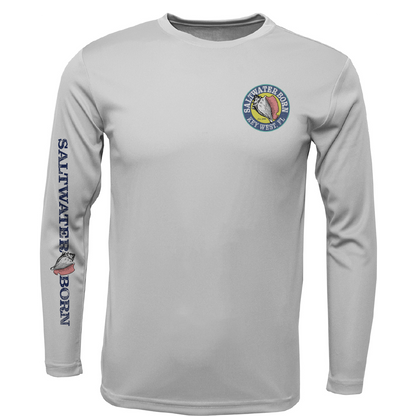 Key West, FL Action Mahi Long Sleeve UPF 50+ Dry-Fit Shirt