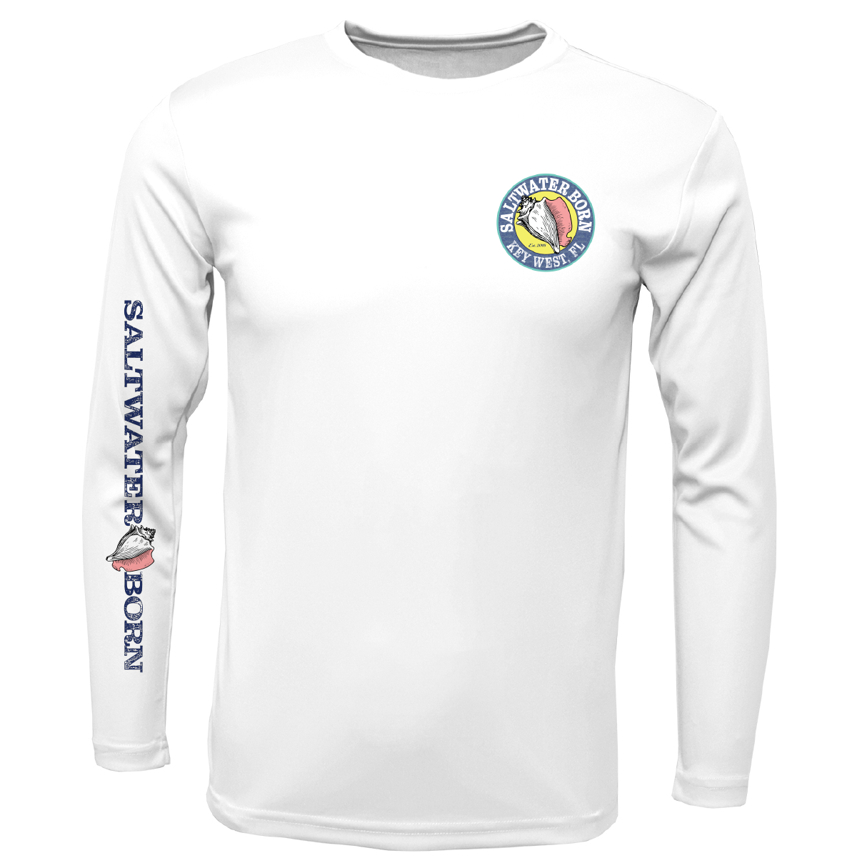 Key West, FL Action Mahi Long Sleeve UPF 50+ Dry-Fit Shirt