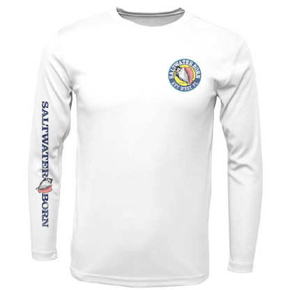 Key West, FL Action Mahi Long Sleeve UPF 50+ Dry-Fit Shirt