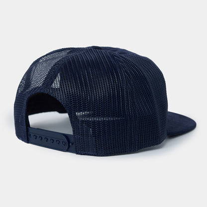 Surf Badge Hat | Navy Cord Trucker